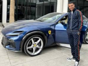 Alm da Ferrari Purosangue de CR7, veja outros carres dos craques do futebol