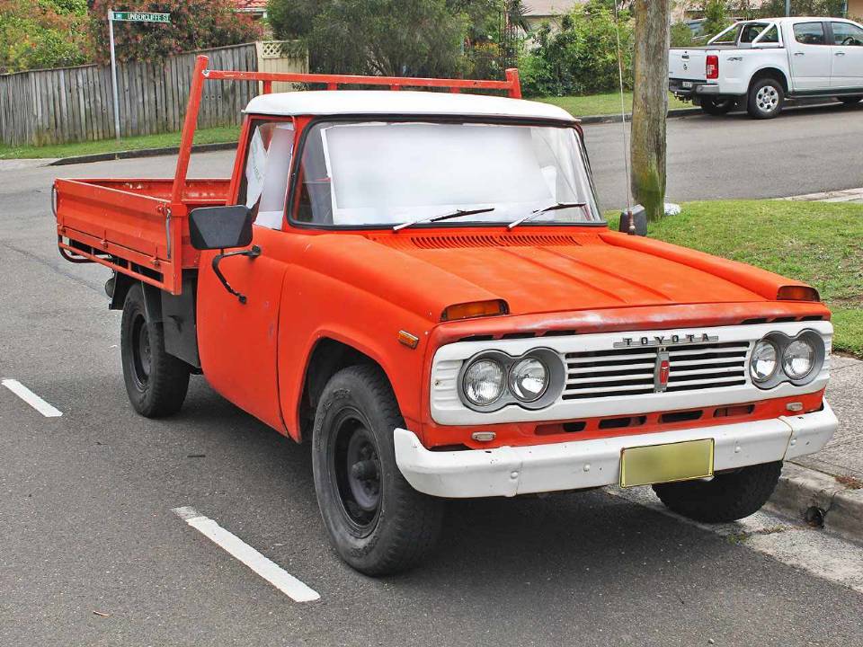 A picape Toyota Stout foi fabricada até o final dos anos 90