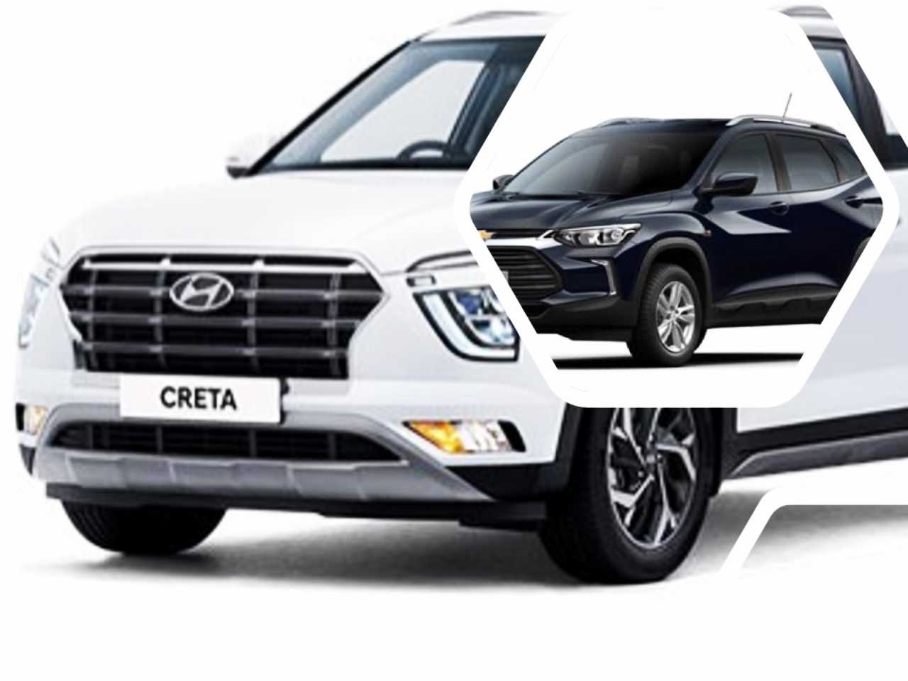 Hyundai Creta e Chevrolet Tracker passam por novos aumentos de preos, ambos da linha 2025